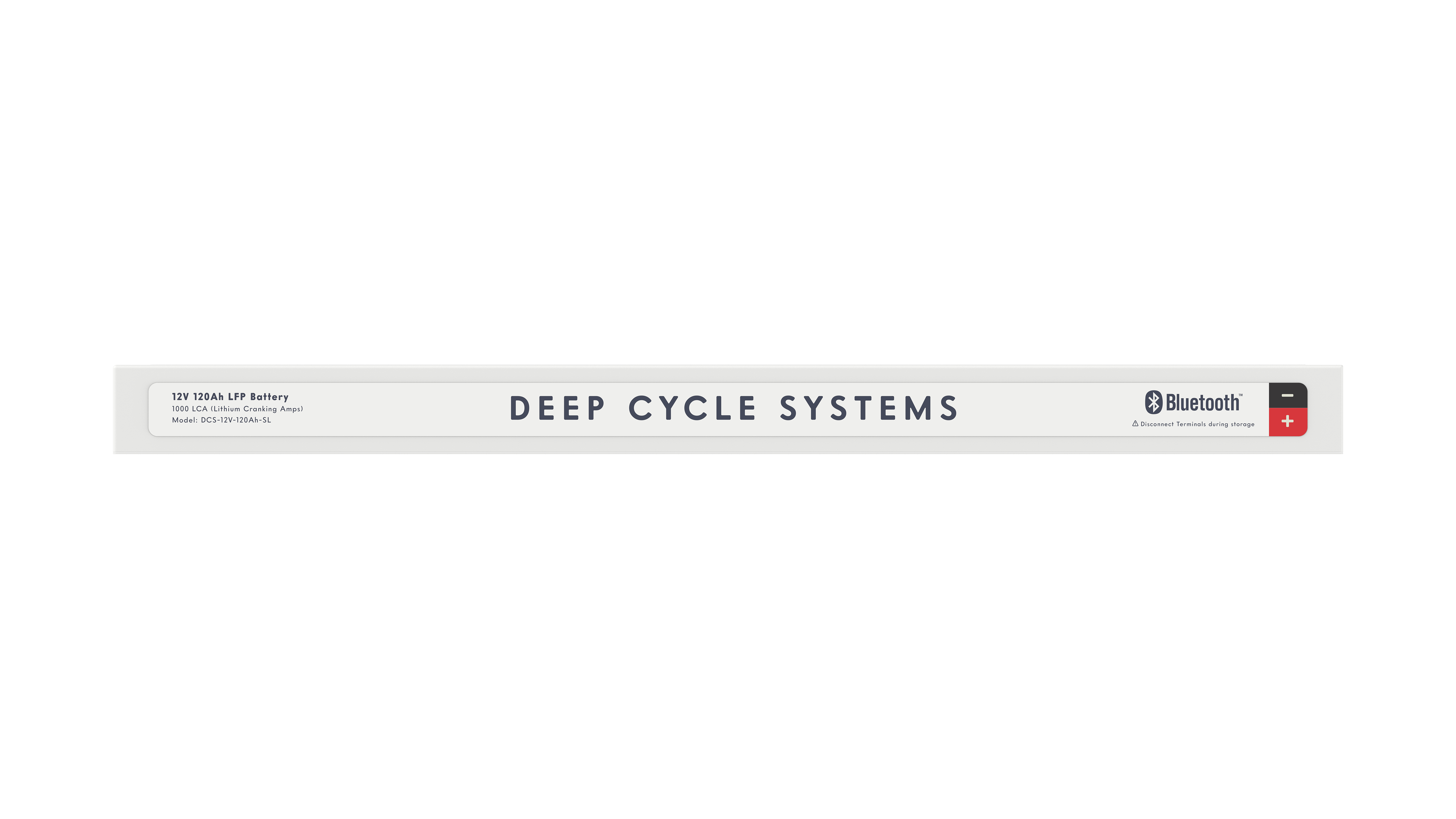 120Ah Slimline Deep Cycle LFP Battery