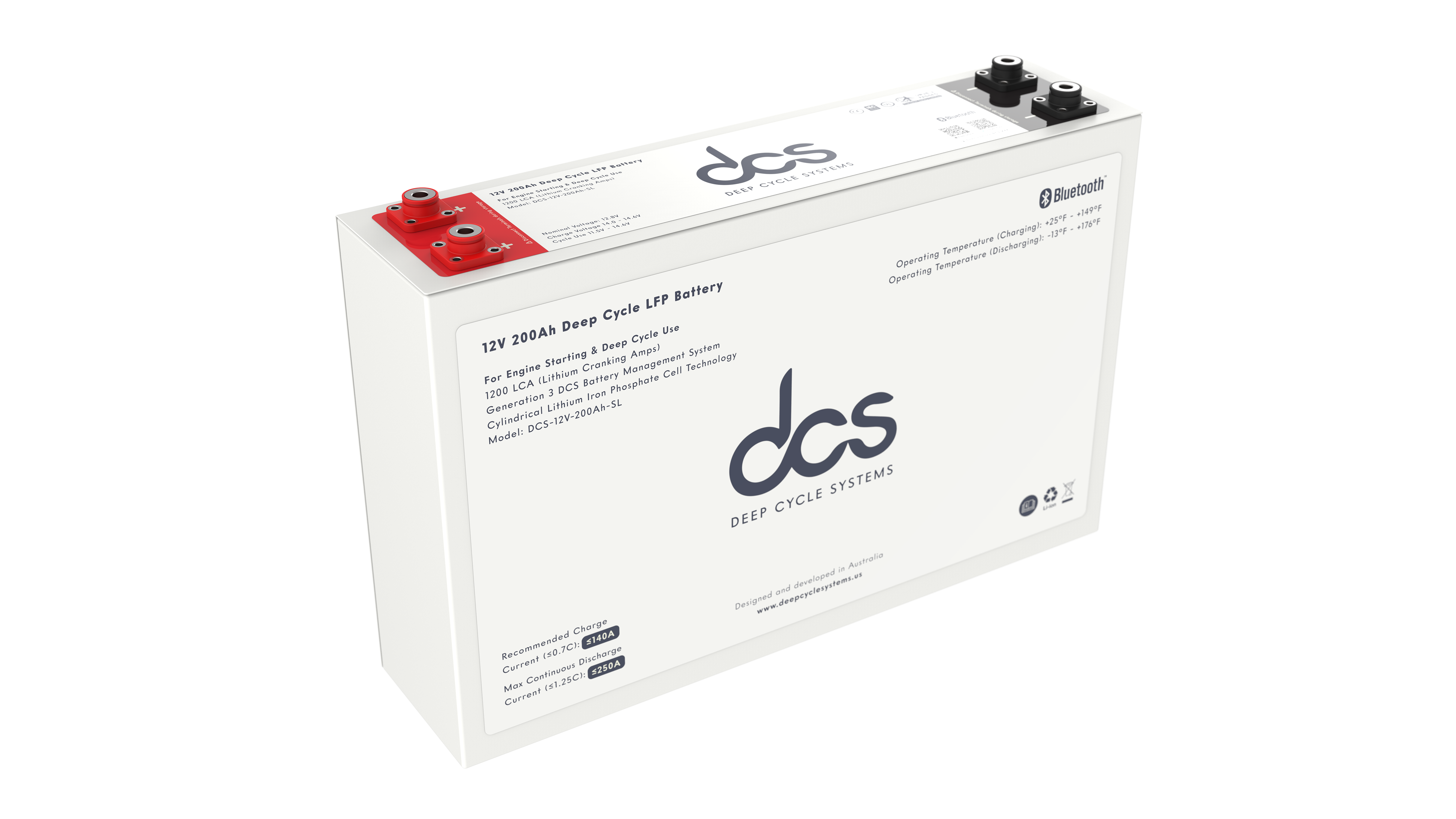 200Ah Slimline Deep Cycle LFP Battery (2nd Generation)